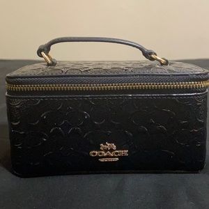 Coach Signature Patent Jewelry Box